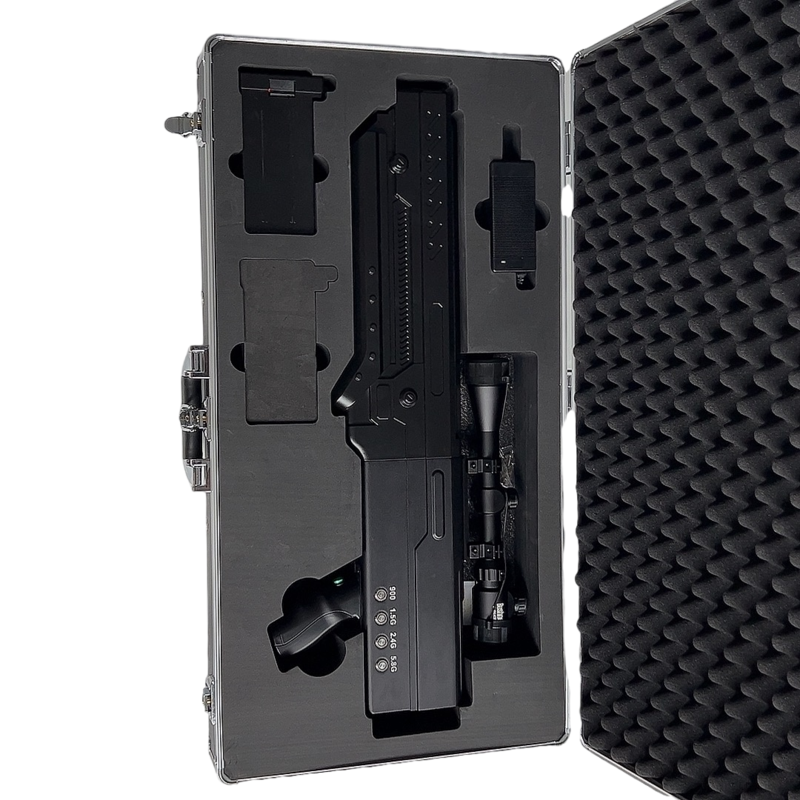  回民手持便携式枪型低空防御反制四通道B型