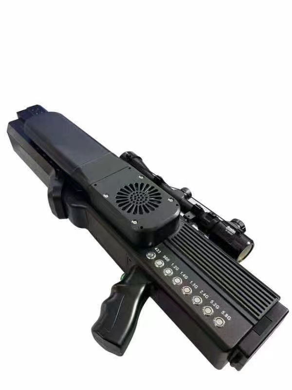  回民手持便携式枪型低空防御反制八通道